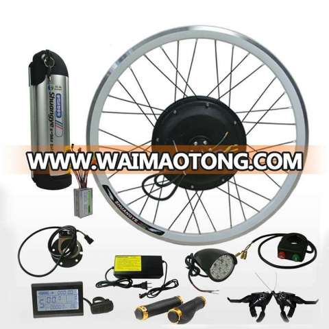 24v 36v 48v 250w 350w 500w 1000w electric bike conversion motor kit with battery