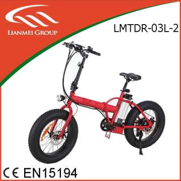 20 Inch 250W 36V Electric Mountain Bicycle Ebike Speed Lithium Battery