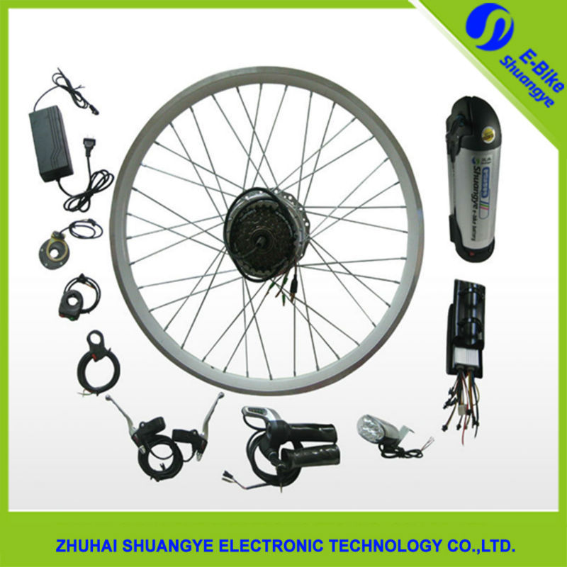 36V 250W 7 Gear Ebike Kit with Litium Battery